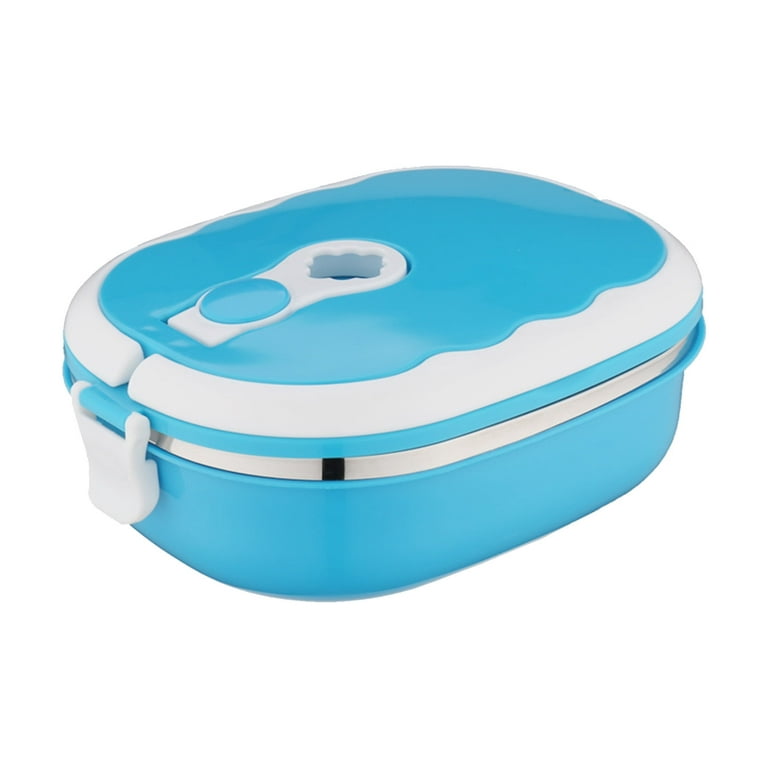 YOUTHINK Thermal Lunch Box Stackable Hot Food Insulated Box 304 Stainless  Steel Round Lunchbox Sealed Food Containers,Thermal Lunch Box,Thermal  Insulated Lunch Box 