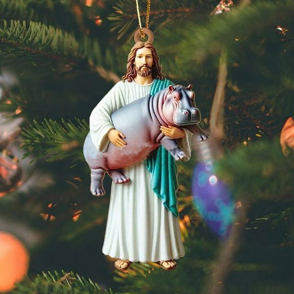 Clearance! Home Furnishing Decoration Charm | Hippo Toy Creative Decorative Ornaments Modern Wall Decor For Car Living Room Bedroom 3.9*3.9*0.4 in O