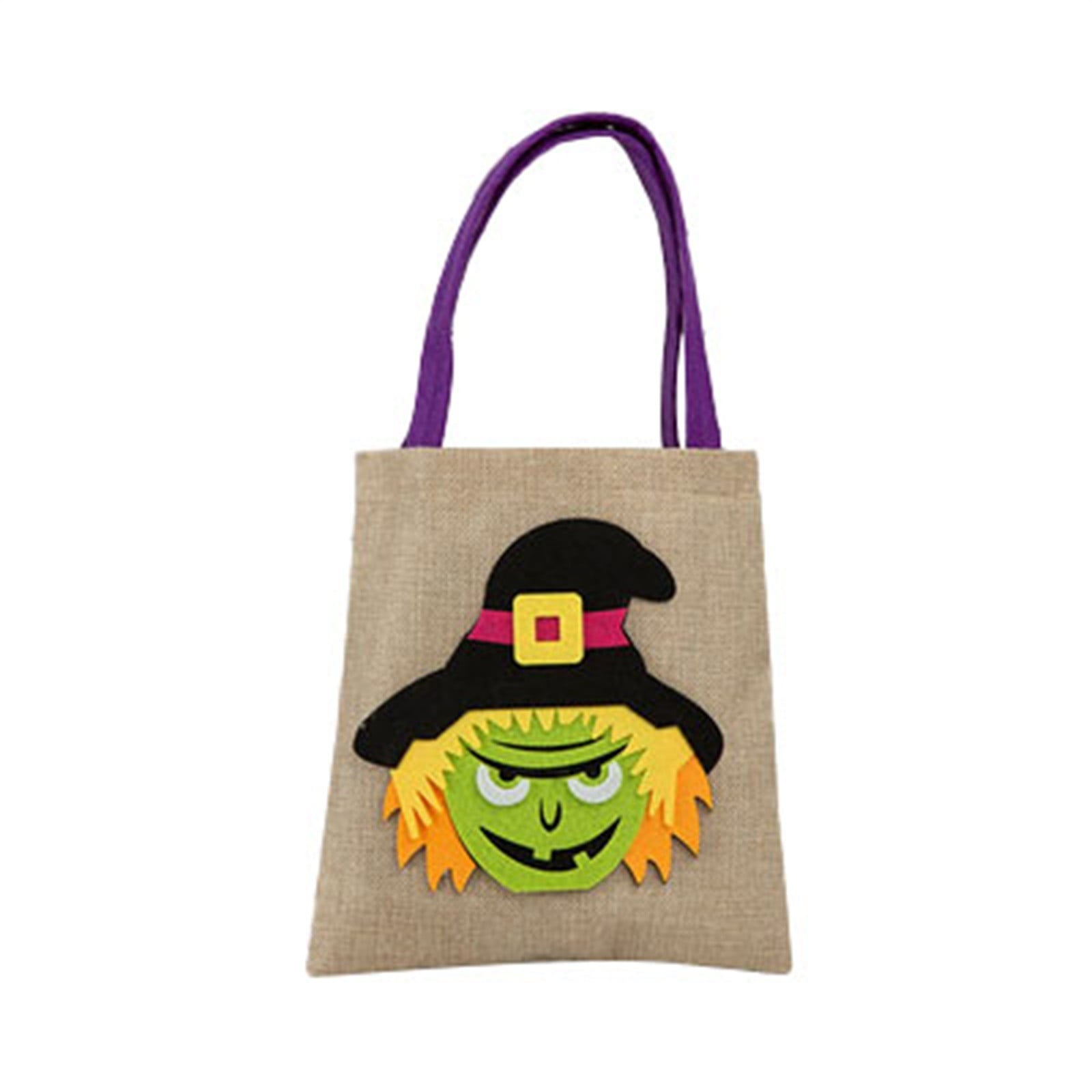 Clearance! Home Textile Storage Halloween HandbagTreat Bag Trick Or