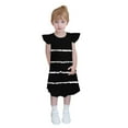 thumbnail image 1 of HomeGardon Girls Dress,Dresses for Girl Toddler Girls Dress Summer Ruffle Sleeve Sundress Outfit for Kids,110-160, 1 of 7