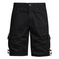 thumbnail image 1 of HomeGardon Men'S Shorts Athletic,Mens Shorts, Men's Summer Solid Color Multi Pocket Workwear with Elastic Waist Button Fashion Shorts,M-XXXXXL, 1 of 4