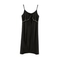 thumbnail image 1 of HomeGardon Nightgowns for Women,Women's Sleepwear,Women's Suspender Solid Color Loose and Comfortable Sleeveless Dress Nightdress,L-XL, 1 of 3