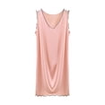 thumbnail image 1 of HomeGardon Nightgowns for Women,Women's Sleepwear,Women's Suspender Solid Color Loose and Comfortable Sleeveless Dress Nightdress,M-XXL, 1 of 5