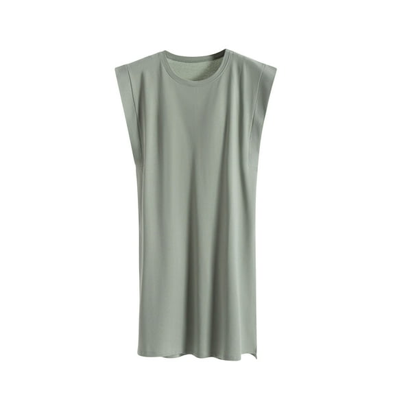 HomeGardon Nightgowns for Women,Women's Sleepwear,Women's with Chest Pad Loose and Comfortable Sleeveless Dress Nightgown,S-XL