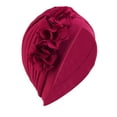 thumbnail image 1 of Hontri Head Scarf Women Head Scarf Hat Cap Hair Scarf Turban Head Wrap Turban Hats Headwear Chemo Headwear for Women Wine, 1 of 2