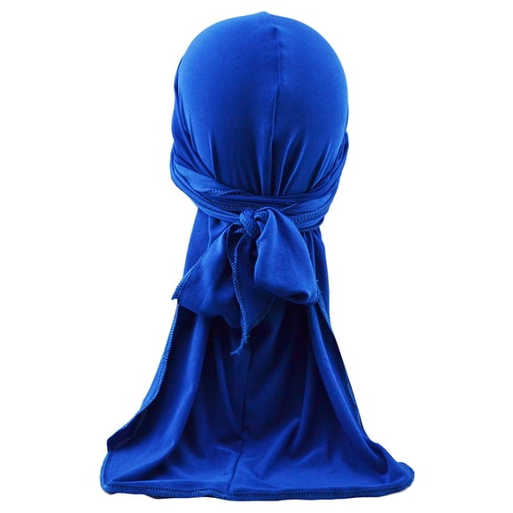 Clearance! Hontri 1Pc Headscarf Clearance under $5, Street Dance Headscarf with Four Sides High Elastic Lace Up Silk Long Tail Hat for Men and Women On Sale