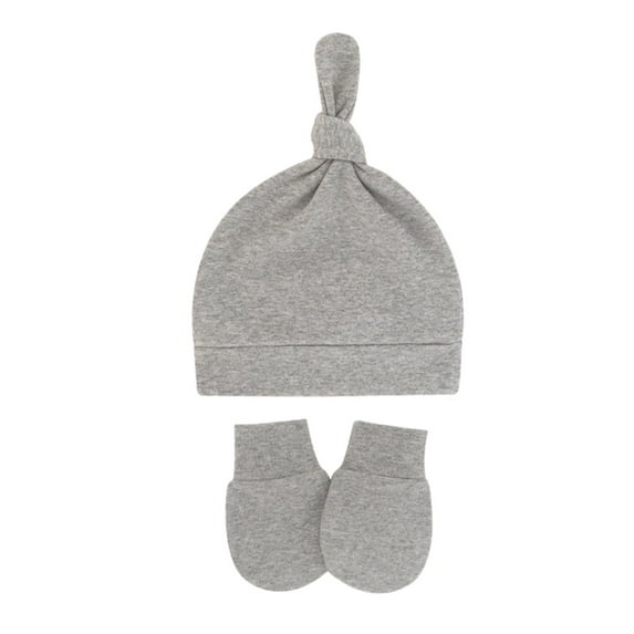 Clearance! Hontri Baby Beanies 0-6 Months Newborn Hats Autumn Winter Soft & Warm Knotted Cap for Boys and Girls - Organic Baby Hats 0-6 Month Old Mittens Infant Toddler Gloves