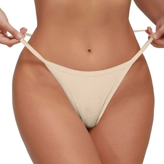 Clearance! Hontri Bikini Bottoms Swimsuit Leggings Women's Bikini Anti Slip Briefs Thong Swimming Trunks Bathing Suit Bottoms Swimsuit Bottoms Beige,One Size