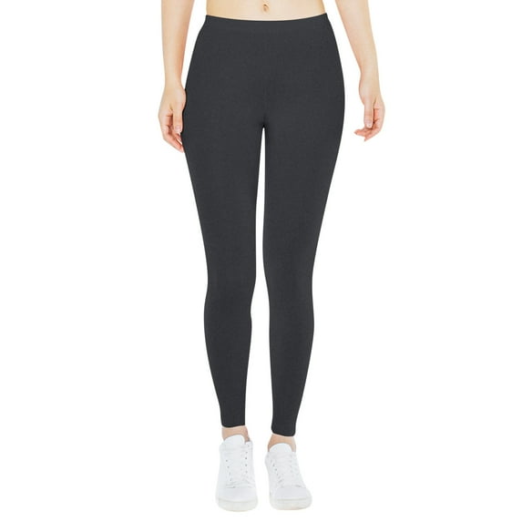 Clearance Hontri Casual Pants Women Women Low Waisted Opaque Soft Yoga Waisted Slim Pants Solid Length Pants