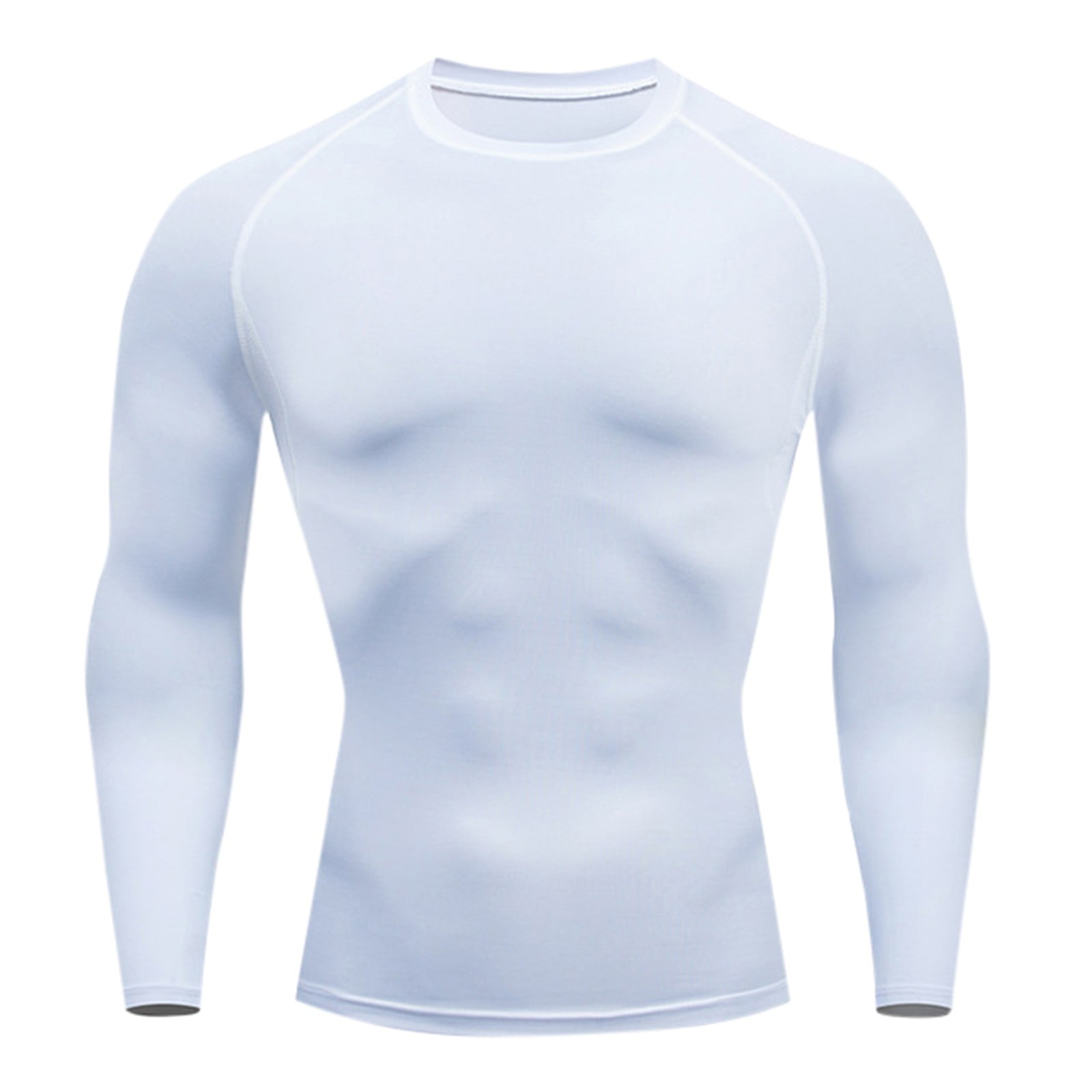 Clearance! Hontri Mens Fitness Long Sleeve Running Sports T Shirt Men Thermal Muscle Athletic
