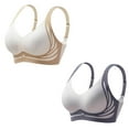 thumbnail image 1 of Clearance! Hontri Running Shockproof Sports Fixed Cup Bra Beige M, 1 of 5