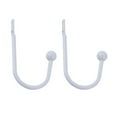 thumbnail image 1 of Clearance Hooks under $10,Brass Curtain Holdbacks 2 Pack Metal Curtain Tiebacks Wall Mounted Decorative Drapery Wall Hooks With Hardware Curtain Pull Back Hooks Window Side Holders For Drapes, 1 of 8