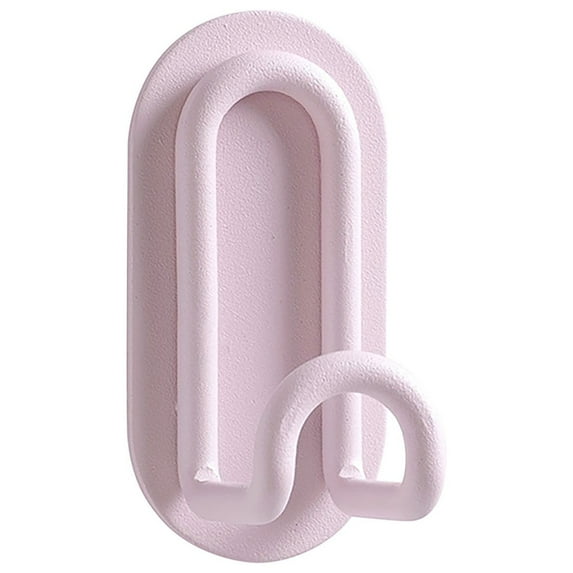 Clearance Hooks under $5,Adhesive Wall Hook Towel Hook Waterproof Oil Self Adhesive Hook Up To 15 Lbs Bathroom Kitchen Heavy Duty Adhesive Hook Clothes Hanging Clothes Key
