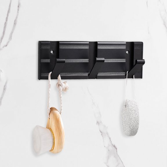 Clearance Hooks under $10,Creative Invisible Hook Space Aluminum Entryway Hanging Hook Hidden Hook