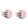 thumbnail image 1 of Clearance Hooks under $5 Adhesive Hook Rotatable Strong Bearing Stick Hook Bathroom Wall Rack Tools 2PC, 1 of 1