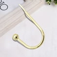 thumbnail image 1 of Clearance Hooks under $5 Curtain Alloy U Shaped Crystal Wall Hook Electro Galvanized Curtain Hook, 1 of 4