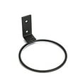 thumbnail image 1 of Clearance Hooks under $5,Flower Pot Holder Ring Wall Mounted Metal Planter Hooks Hangers Wall Bracket Black, 1 of 8