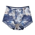 thumbnail image 1 of Clearance Horkkom Lace Underwear for Women Plus Size High Waisted Butt Lifting ladies underwear panties Floral Printed Sexy Thin Shorts, Gifts for Women, 1 of 3