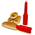 thumbnail image 1 of Clearance! Hot Dog Bun Driller Bread Hot Dog Drilling Grilling Hotdogger Cutting Bread Tool Drill A Hole Baking Supplies for Grilling BBQ Hot Dog, 1 of 6
