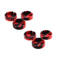 thumbnail image 1 of Clearance Household detergent under $5,Silicone Rubber High Temperature Heat Resistant Round Design Ashtray 2PC, 1 of 3