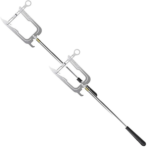 Clearance Household hooks under $20,New Boat Hook Telescopic And Rope For Boat Hooks For Docking U''Shaped Multi Purpose Dock Hook Easy Threader Puller Tie Rope Hook Tool Super Strong Hook For Y
