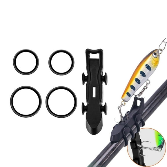 Clearance Household hooks under $5,Automatic Fishing Rod Holder Hook Fishing Holder For Fishing Tackle Fly Fishing Fly Holder Fishing Tool 1PC