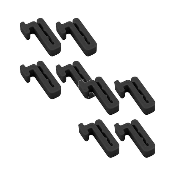 Clearance Household hooks under $7,Mask Holder Ski Helmet Snowboard Helmet Holder 4 Pieces Black 2PC