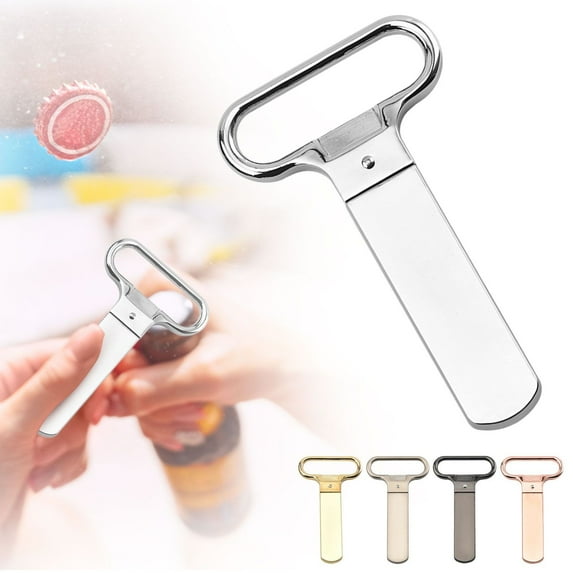 Clearance! Huayishang Bottle Openers Cork Extractor Corkscrew Corks Stainless Two Jaw Puller Used to Open Bottles, Bottle Opener