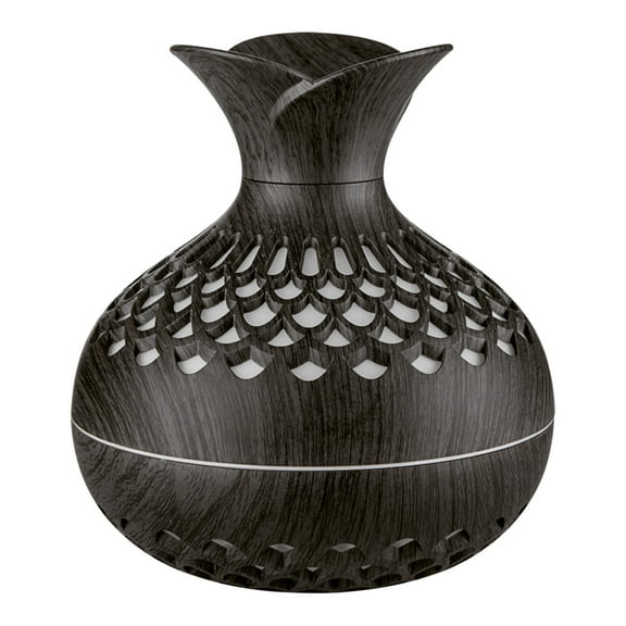 Clearance!Humidifier Aroma Diffuser,Colorful Night Light, Essential Oil Diffuser Humidifier Aroma Diffuser Aromatherapy Machine 300ml USB Vase Wood Grain Humidifier For Office Home Baby Room