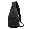 thumbnail image 1 of Clearance!IHXUXE Sling Bag, Chest Bag Shoulder Bag Messenger Bag Shoulder Bag Travel Chest Bag Casual Backpack For Traveling Hiking, Storage Containers, 1 of 6