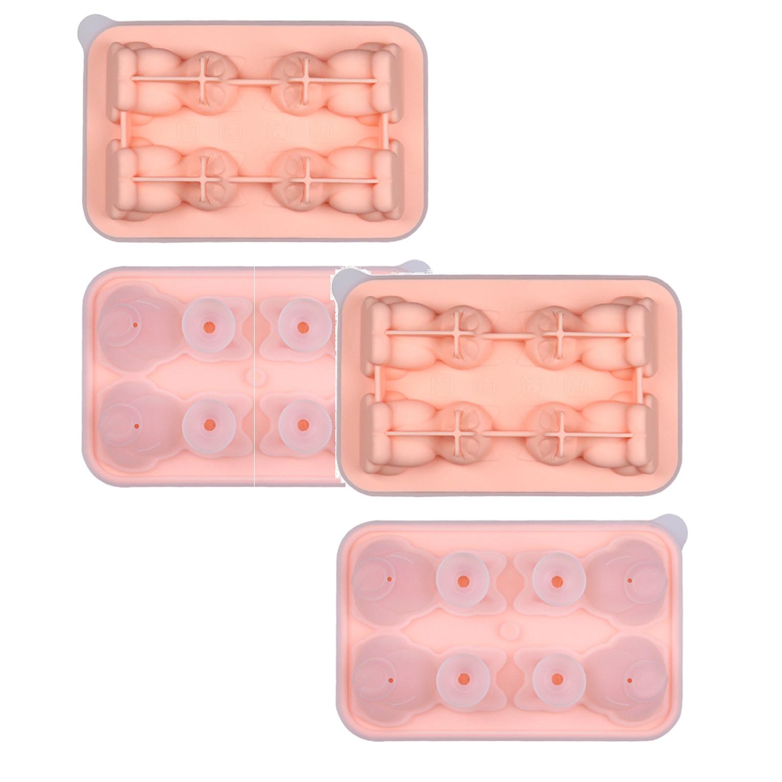 Clearance Ice Cube Mold under $8 3d Cat Shaped Silicone Ice Cube Tray ...