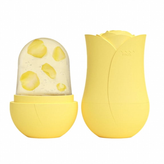 Clearance Ice Cube Mold under $10,Rose Face Ice Lattice Beauty Products Face Ice Massage Roller Capsule Face Ice