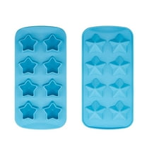 Clearance Ice Cube Mold under $5,Easy Release Silicone & Flexible 8 Ice Cube Trays With For Cocktail Freezer Stackable Ice Trays With Covers