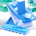 thumbnail image 1 of Clearance Ice Cube Mold under $5,Ice Cube Tray With Lid For Home Use Reusable And Stackable, 1 of 7