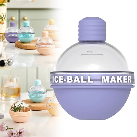 Clearance Ice Cube Mold under $10 Ice Manufacturer Round Ice Cube Trays Whisky Ice 2.5 Inch Round Ice Cube Large Ice For Whisky And Coffee