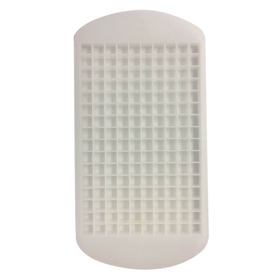 Clearance Ice Cube Mold under $5,Mini Ice Cub Mold Square Shape Silicone 160 Grids Ice Cub Maker Tray Bar Tools