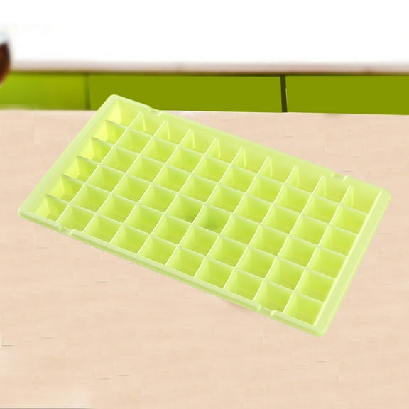 Clearance Ice Cube Mold under $5,Plastic Thickening 60 Lattice Ice Lattice Creative Ice Large Ice Lattice Ice Cube Box Ice Block Lattice