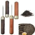 thumbnail image 1 of Clearance! Ice Picks Sturdy Stainless Ice Picks for Breaking Ice with Cover Non Slip Wooden Handle for Kitchen Bars Bartender Camping A Stainless Steel Tea Needle, 1 of 6