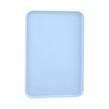 Clearance! Ikeay Bakeware Clearance, Multi Use Large Capacity Serving Tray Plastic Practical Food Grade Storage Tray for Home Anti Deformed Shockproof A
