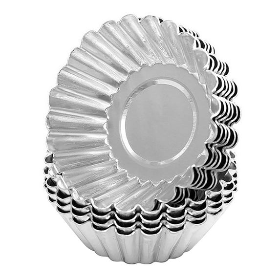 Clearance! Ikeay Cake Molds for Baking, Cake Cupcake Lined Tin Cookie Tool Mould Aluminum Baking 10Pcs Cake Mould