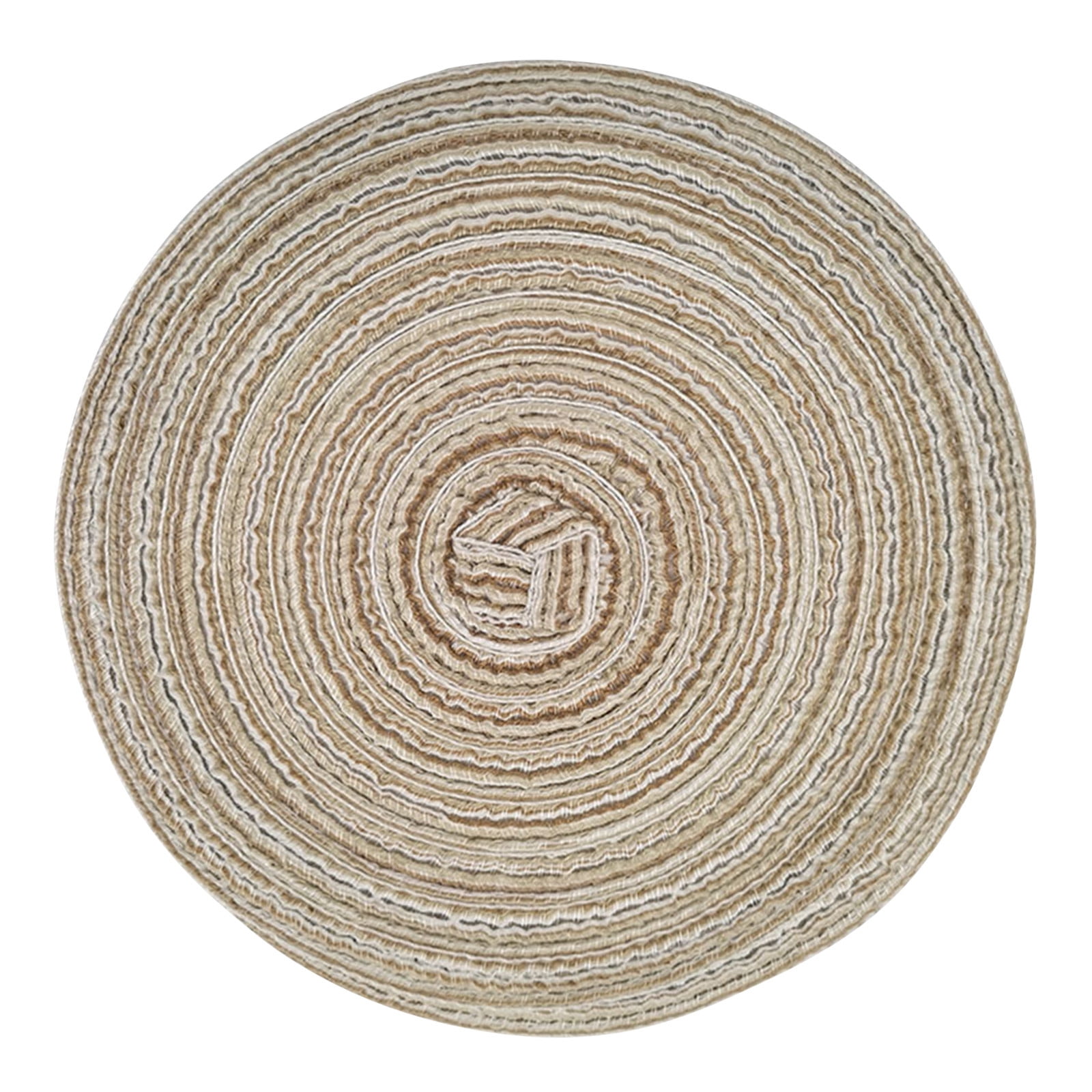 Clearance! Ikeay Placemat,Table Nnitting Kitchen Placemat Circle Pad