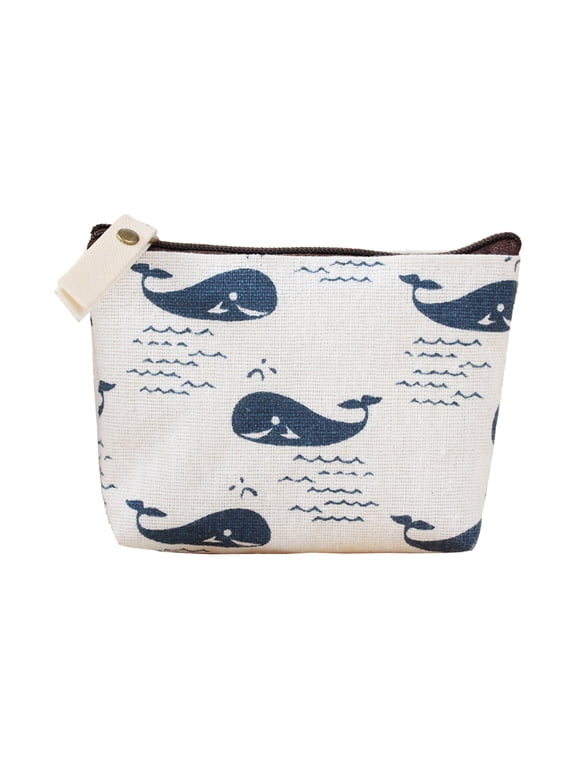 Clearance! Ikeay Storage Bag,Small Moneys Bag Purse Small Canvas Purse Zipper Change Purse Small Zipper Pouch Storage Bag