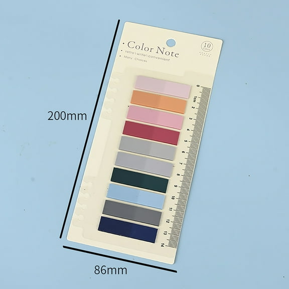 Index Marking Morandi Translucent Creative Sticky Notes