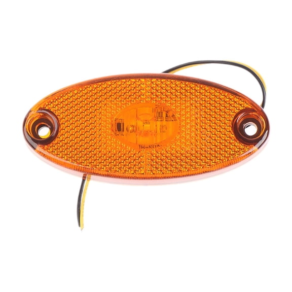 Clearance Indicator Lamp Tail Light Assembly Rear Side Marker Light Wear Resistant PP Material for Cars Trucks Trailers