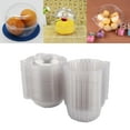 thumbnail image 1 of Clearance! Individual Cupcake Containers Stackable Cupcake Boxes Individual Cupcake Holders Single Cupcake Boxes with Connected Airtight Deep Dome Lid 1 Pack Cake Packaging Box, 1 of 8