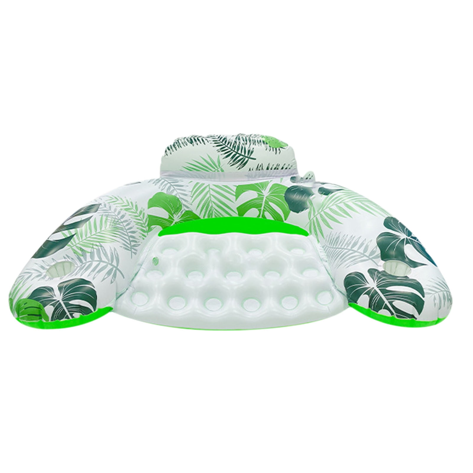 Hvmvliv Inflatable Pool Float Chair Summer Pool Floating Bed With Cup ...