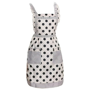 Clearance Item! Jiiey Aprons for Women with Pockets Thickened Double Layer Princess Apron Is Available in Many Styles 1*Apron