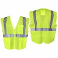thumbnail image 1 of Seattle Glove Class II FR Safety Mesh Vest, Lime, Size 5XL, 1 of 2