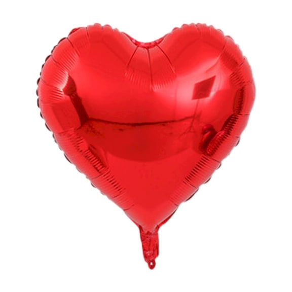 Clearance Items 1 Pcs Heart Shape Mylar Balloons 18 Inch Valentines Balloons Birthday Engagement Propose Marriage Wedding Anniversary Valentine'S Day Party Decorations Supplies