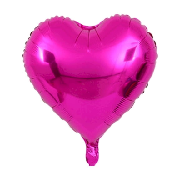 Clearance Items 1 Pcs Heart Shape Mylar Balloons 18 Inch Valentines Balloons Birthday Engagement Propose Marriage Wedding Anniversary Valentine'S Day Party Decorations Supplies